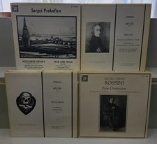 Lot Of 20 Musical Heritage Society Vinyl Chopin Barber Bach Pachelbel  Vg/vg