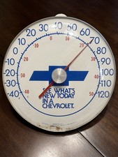 Chevrolet Advertising Thermometer See Whats New Today In A Chevrolet Chevrolet Advertising Thermometer See Whats New Today In A Chevrolet