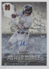 2021 Panini Prizm Draft Picks Power Surge Silver Tanner Allen #PS-TA Auto n0c