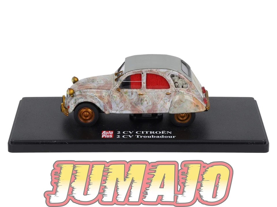 2CVAP98 Voiture 1/43 ELIGOR Auto plus : CITROEN 2CV Troubadour - Photo 2/4