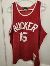 Holcombe Rucker #15 1946 Harlem Park Stall & Dean $220 Basketball Jersey Men 52