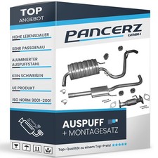 Komplette Auspuffanlage für HYUNDAI i30 II 1.4 99PS Schrägheck / Coupe +Rohr