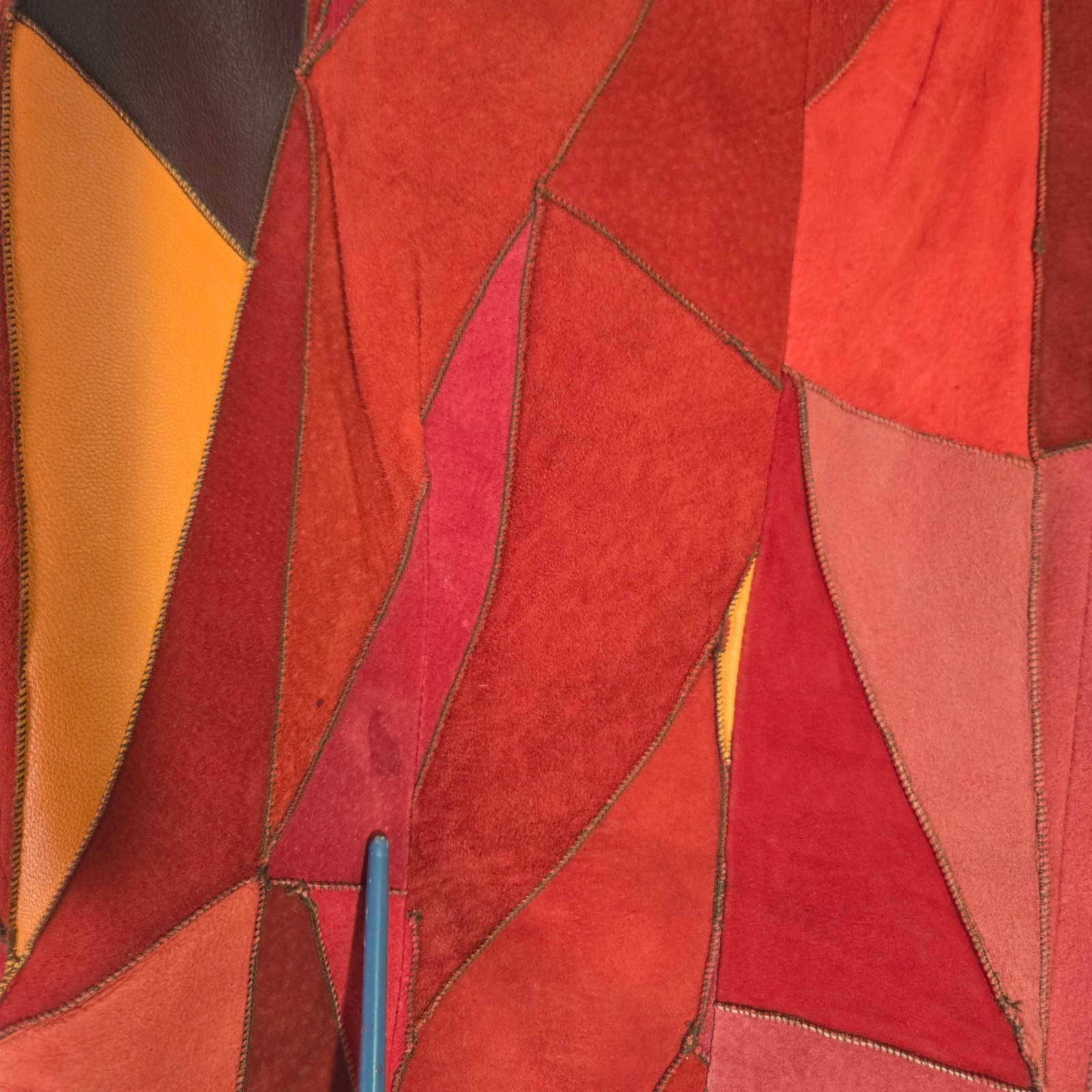 Wilsons Pelle Studio Patchwork Leather Jacket Wom… - image 5