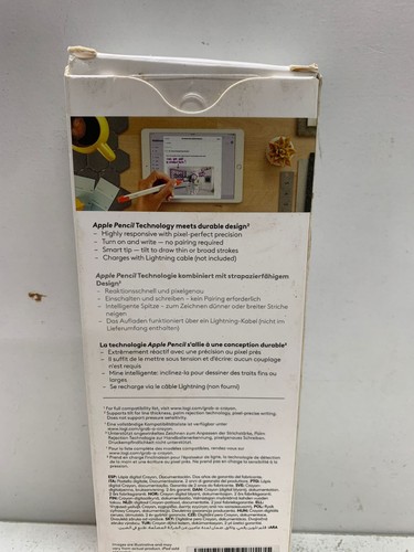 Logitech Crayon Digital Pencil Orange For Apple IPad (LIGHTNING) - 第 15/17 張圖片