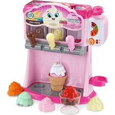 Count and Swirl Ice Cream Maker Playset for Kids Ages 2 and up, Pink