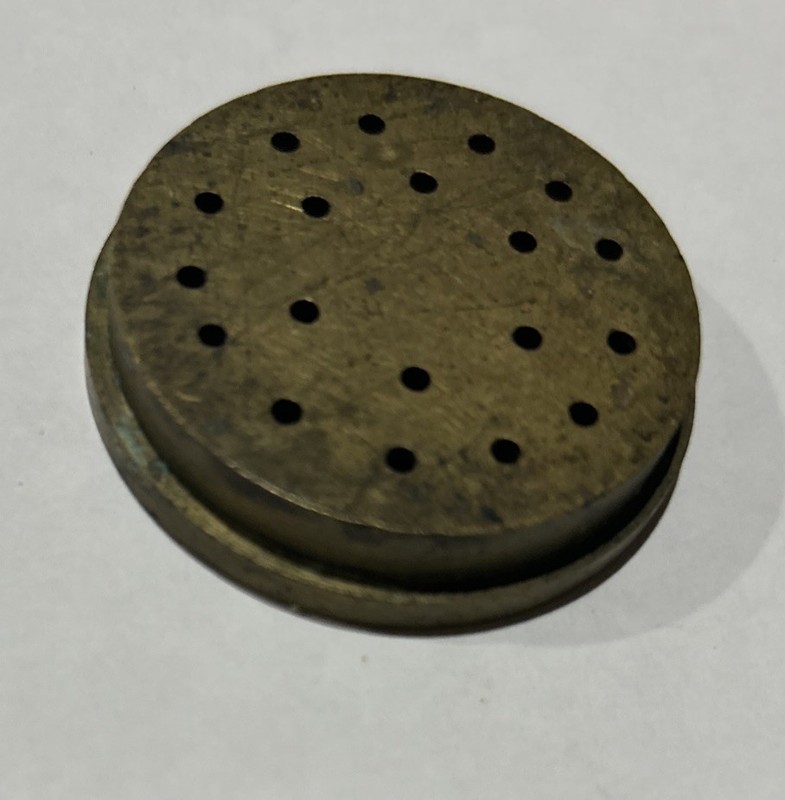 Antique Brass disc For Pasta Extrusion  Perforated Die For Pasta Making Machine