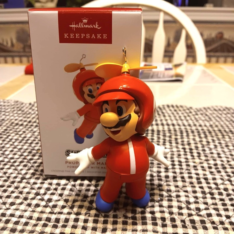 HALLMARK PROPELLER SUPER MARIO #3 SERIES 2024 CHRISTMAS ORNAMENTS NINTENDO