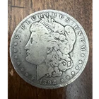1892 Morgan Silver Dollar $1 0.9 Fine Silver Circulated Business Strike Uncert
