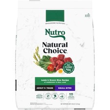 Nutro Natural Choice Small Bites Adult Dry Dog Food, Lamb And Brown Ri