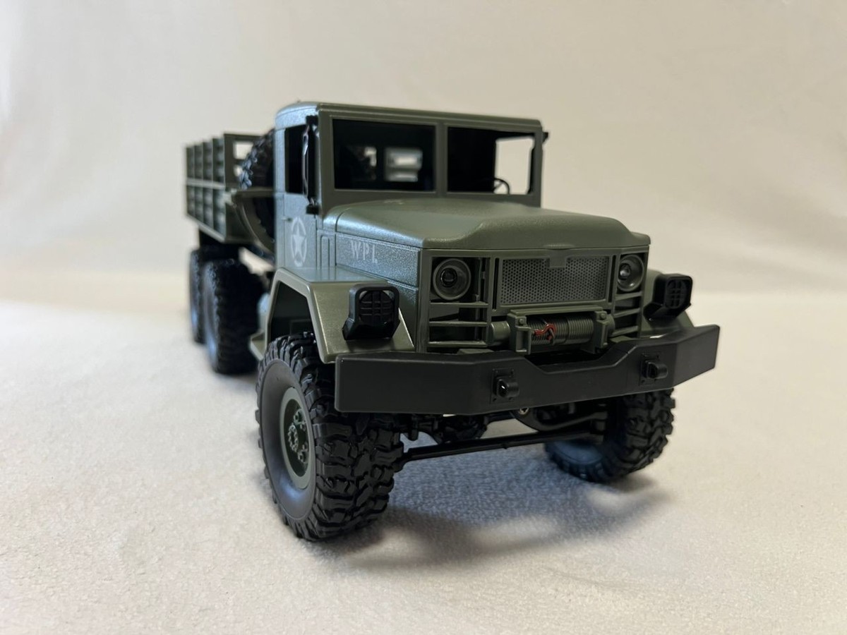 WPL B16 Green RC Military Truck SET 6WD 1/16 Off-road Crawler Car