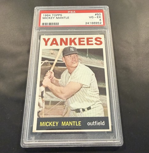 1964 Topps Mickey Mantle #50 PSA 4 VG-EX