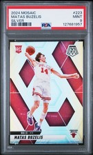 2024 PANINI MOSAIC SILVER #223 MATAS BUZELIS PSA 9