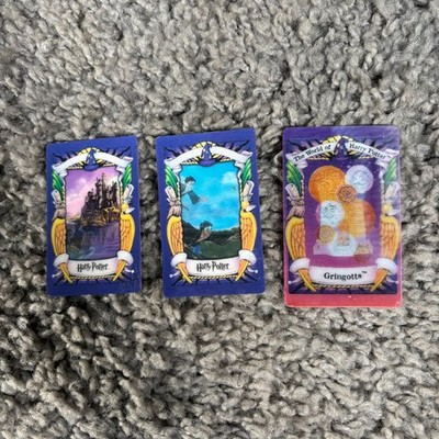 m&s harry potter Schokoladenfrosch Karten 3er Set