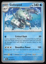 Golisopod 026/086 Uncommon - Pokemon Chaos Rising
