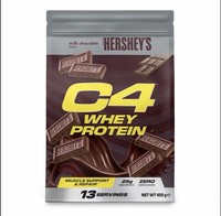 C4 Whey Protein Powder 13 Servings 25g Protein, Low Sugar, Post-Workout Recovery