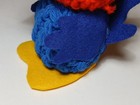 Old Vintage Kansas Jayhawks Plush Crochet Mascot Figure KU Basketball Football — photo 8