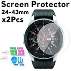 2Pcs Tempered Glass Screen Protective Film Guard Watch Screen Protector 24-43mm