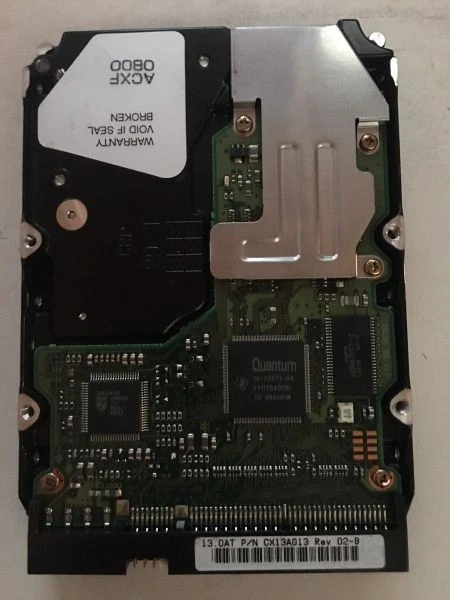 Hdd, 13gb, 13.0at p/n cx13a013 rev 02-b, dgzxx acxf 0b00 - Image 2 of 3