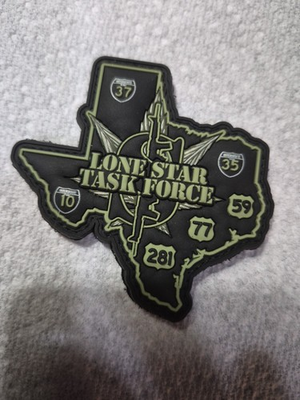 #ad Texas Patch Worn By Menbers Of The Exclusive Lonestar Task Force $29.95