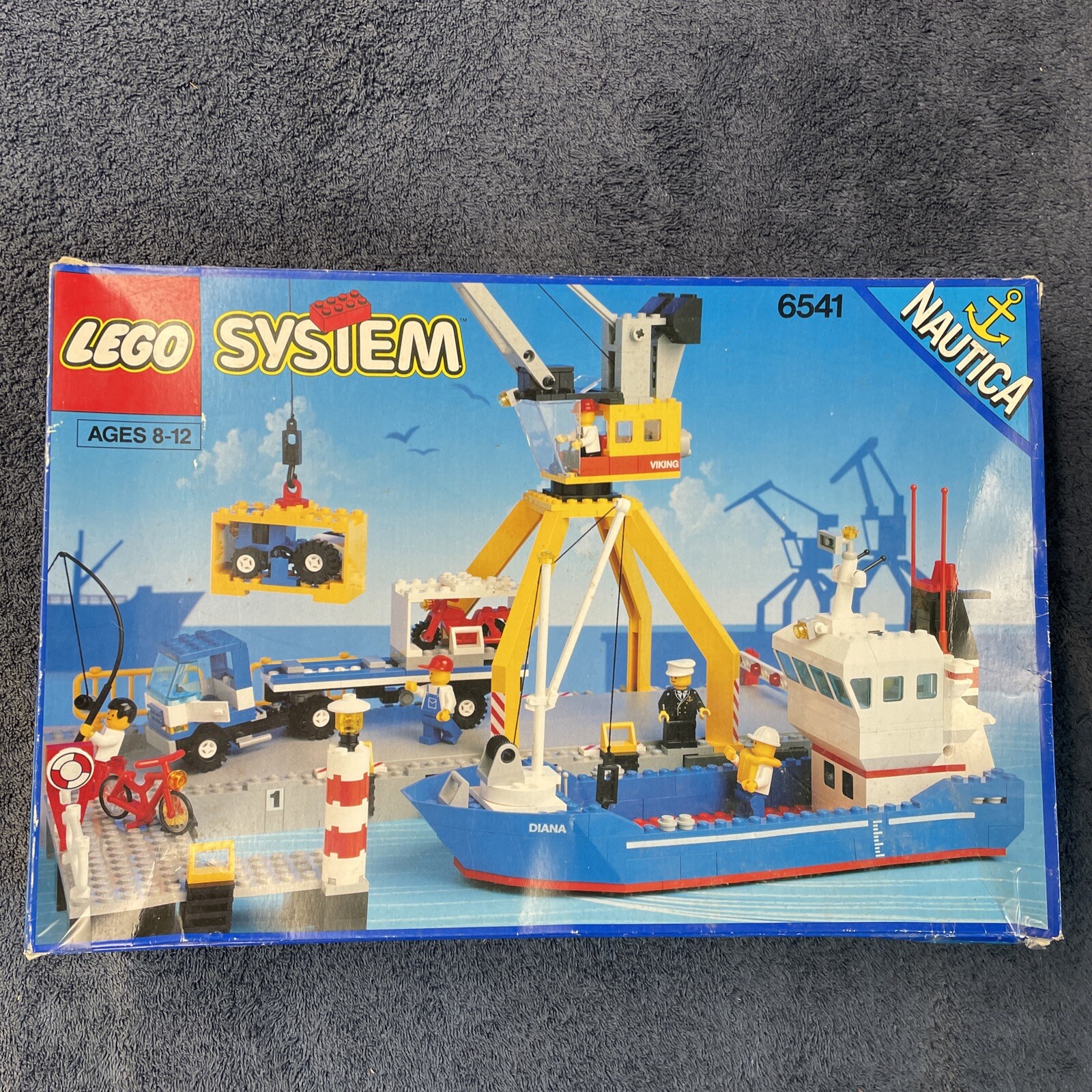 LEGO Town 6541 Intercoastal Seaport 99.99% Complete W/Box & Instructions 