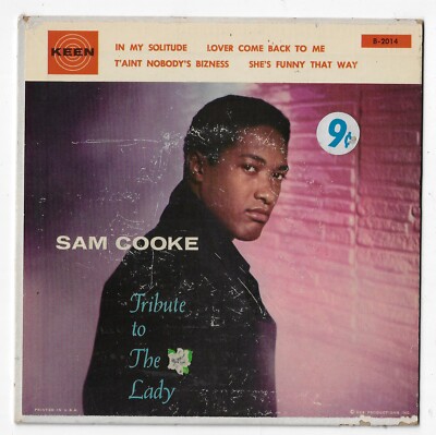 SAM COOKE tribute to the lady vol. 3 U.S. 7'' E.P. B-2014_original RARE 1959