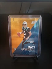 Matt Corral 2022 The National Rookie Orange #'d 150/199. Panthers RC 1st Pro Uni