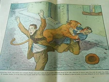 A Bagnols sur Cèze Gard two lionesses from the Brunet meganery escape 1935