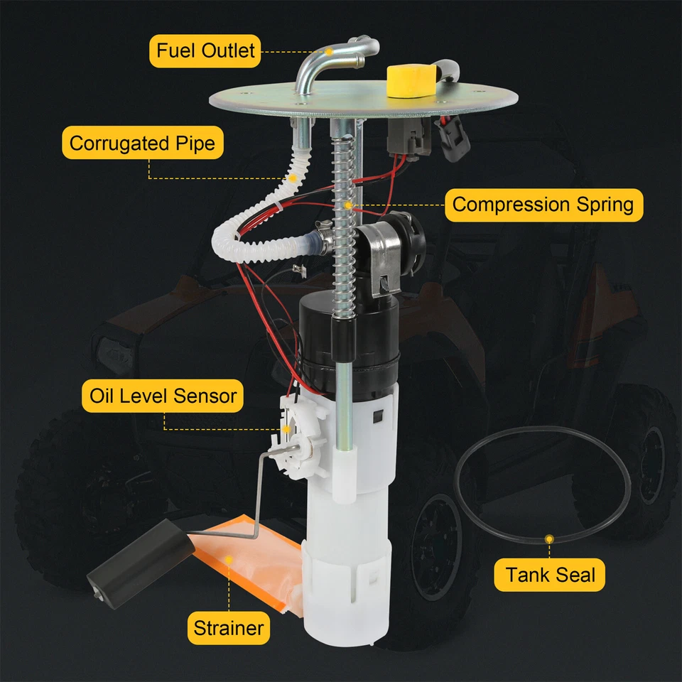 Conjunto de bomba de combustible nuevo para Polaris RZR 800 EFI 47-1019 2008 2009 2010 Foto 4 de 4