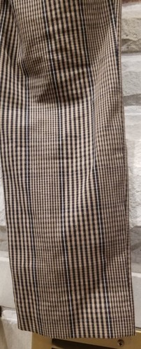 A New Day - Women's High-Rise Plaid Pants. Cotton/Spandex. Tan/Black. Size 4. - Picture 5 of 9