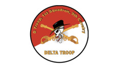 4" army delta troop bumper sticker decal usa made