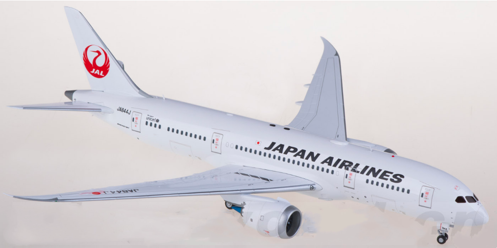 1:200 SQ Wings Japan Airlines B787-8 JA844J Passenger 1:200 SQ Wings Japan Airlines B787-8 JA844J Passenger