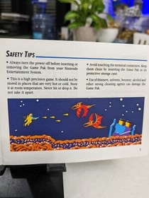 Abadox Instruction Manual Booklet NES Nintendo Natsume 1989 Authentic Deadly War