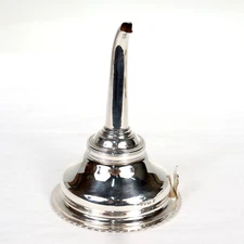 Asprey & Co Georgian Style Sterling Silver Wine Funnel