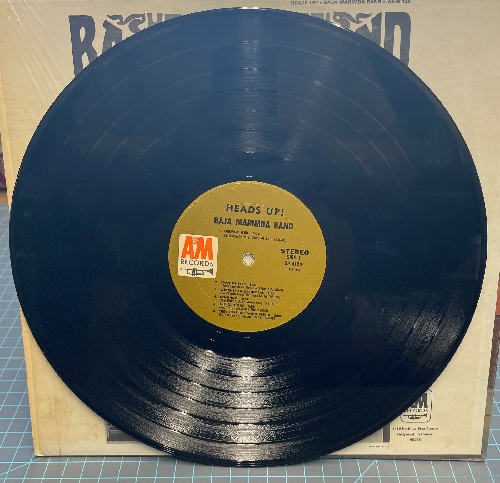 Baja Marimba Band Heads Up! Vinyl LP A&M Records eBay