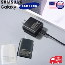 Genuine Samsung 25W 45W USB-C Super Fast Wall Charger for S20+ S21 S22 S23 S24✅