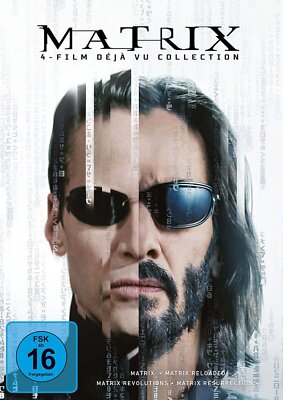 Matrix 1+2+3+4 - Déjà Vu Collection # 4-DVD-NEU