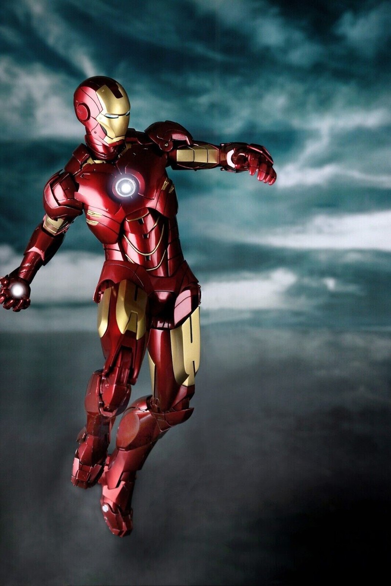 Hot Toys Movie masterpiece Mark IV 4 Iron Man 2 1/6 Scale Action