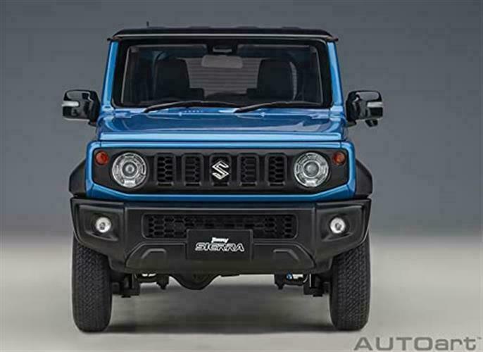 1/18 Suzuki Jimny Sierra (JB74) Blue-Metallic / Black-Roof