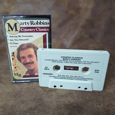Marty Robbins "Country Classics" Vintage Cassette 1983 CBS Records
