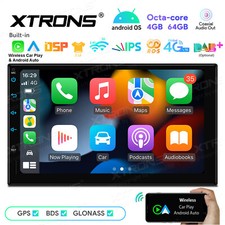 Autoradio Android 7" IPS 2DIN 8-Core 64GB LTE 4G DSP RDS GPS Navi BT Multimedia
