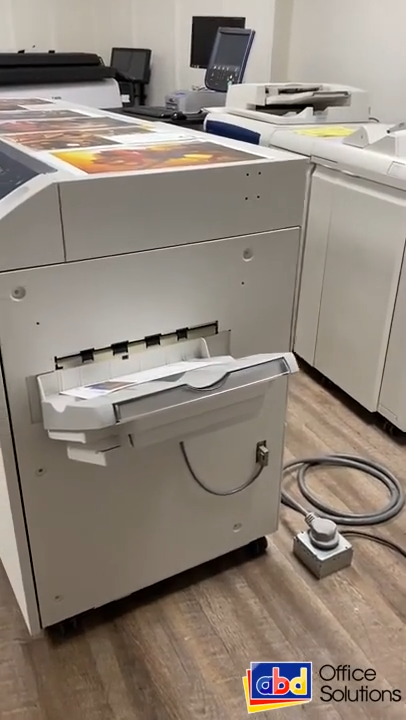 Xerox Versant 3100 Press 2-Tray Feeder Booklet Finisher EX Fiery