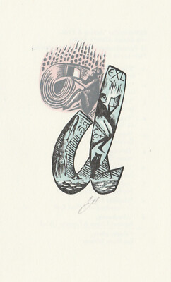 Exlibris - EDUARD ALBRECHT-HAGEN - Beginning & End - Signed - ''d'' - For RG & CG