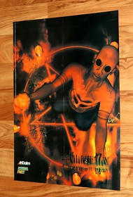 1999 Soulcalibur / Shadow Man Rare Poster 56x39cm Dreamcast Playstation 1 N64 