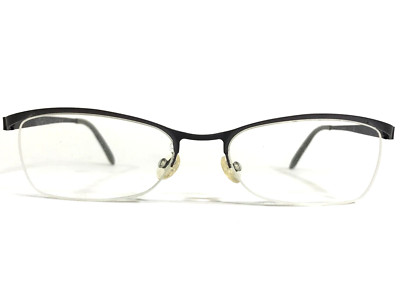 Lindberg Eyeglasses Frames 7130 COL. U14 Matte Purple Half Rim 50-17-140