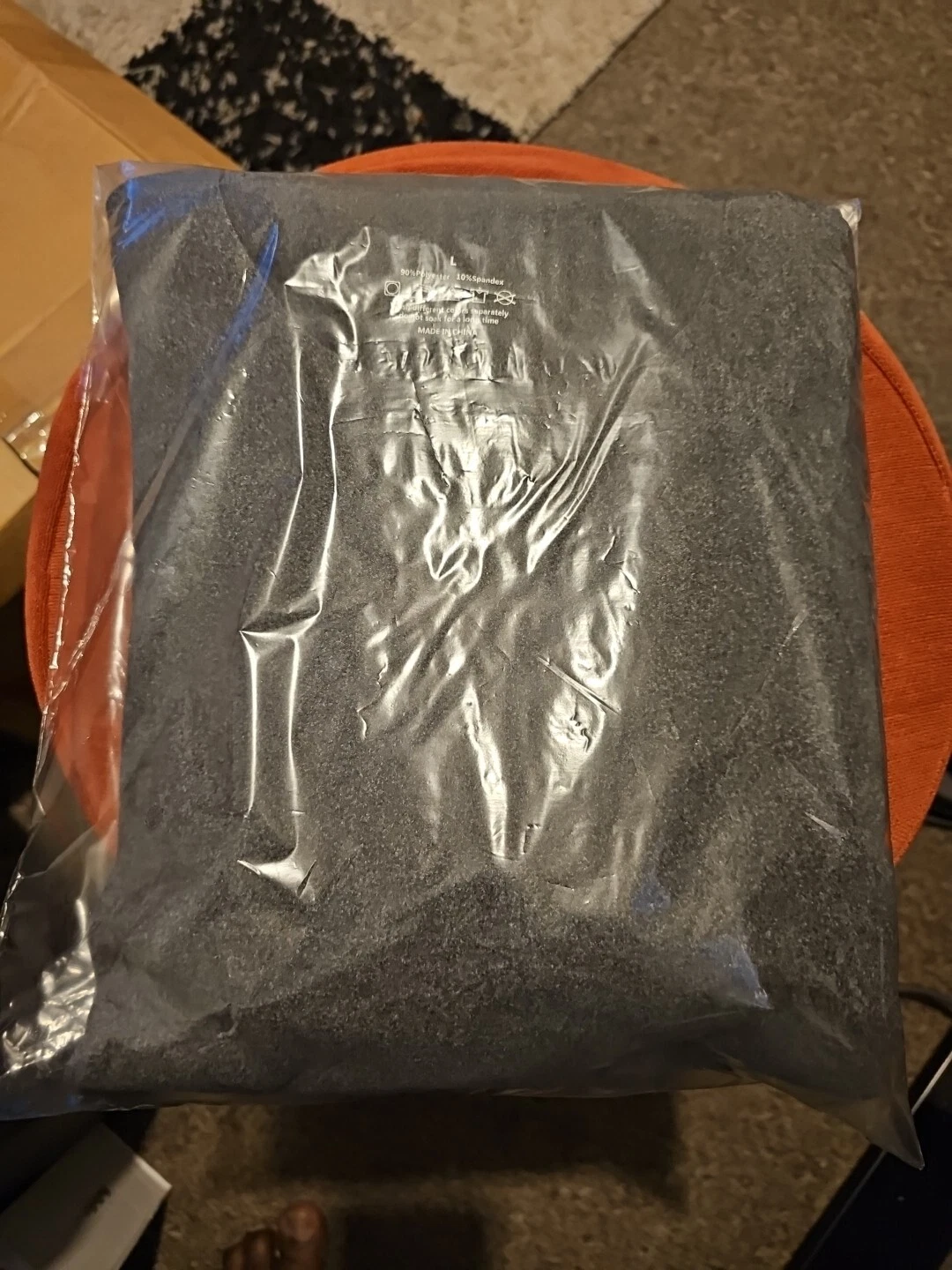 Men Thermal Underwear Set Fleece Lined Long Sleeve. Size: Large.