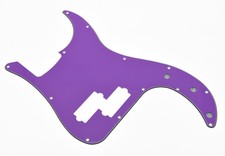 Purple 3 Ply P Bass Pickguard PB Scratch Plate Fits Fender Precision Bass
