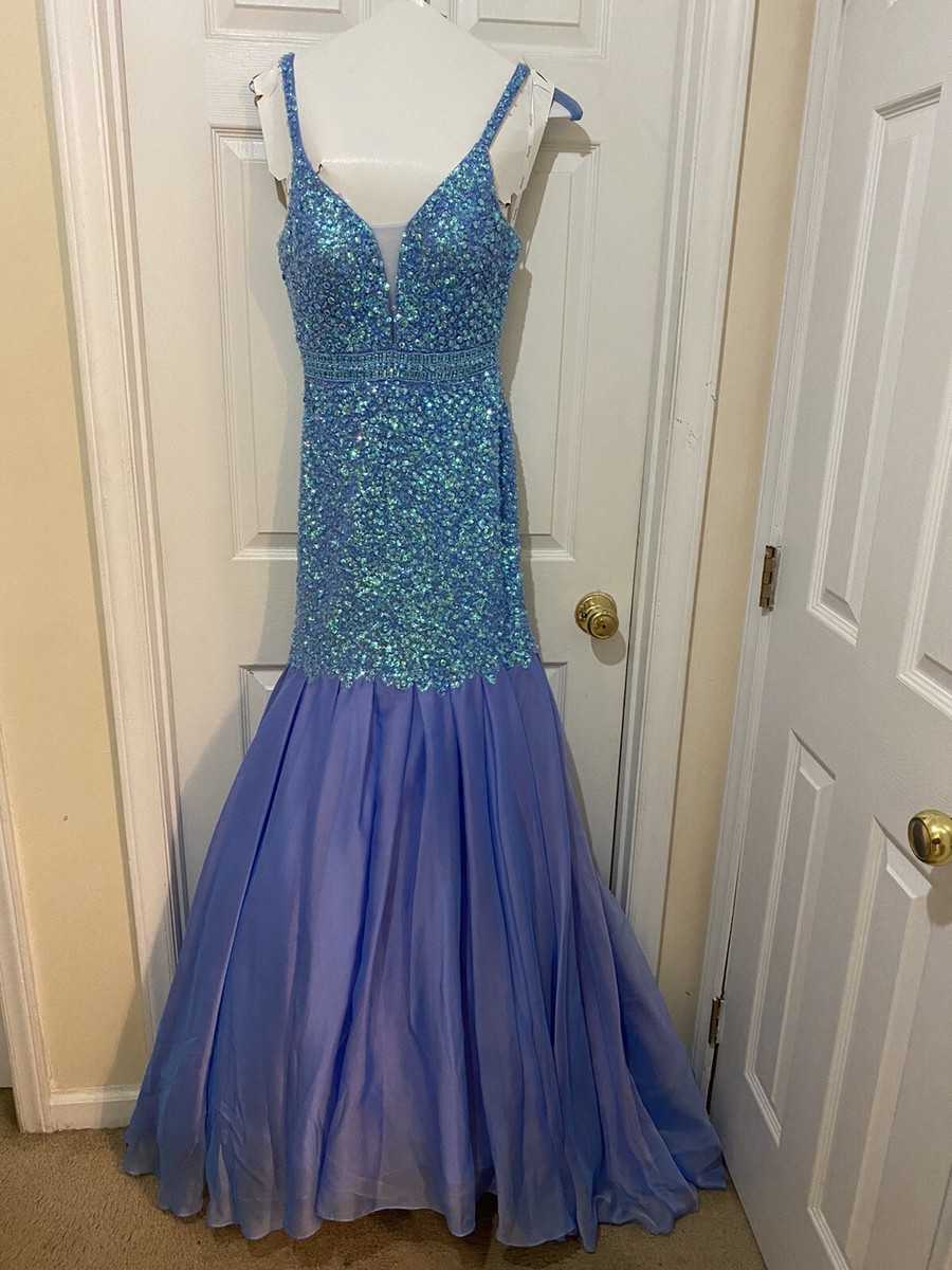 Tiffany Designs Gown Size 6 Ice Blue Prom Dress | eBay Tiffany Designs Gown Size 6 Ice Blue Prom Dress | eBay