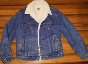 levis sherpa jacket ebay