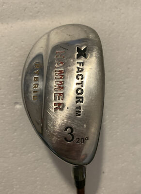 X Factor Hammer 20 Degree Hybrid Right Hand Regular Flex Grpahite 41.5 inch