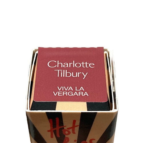 CHARLOTTE TILBURY Hot Lips VIVA LA VERGARA Matte Revolution Lipstick NEW ⭐️SEE - Picture 2 of 6